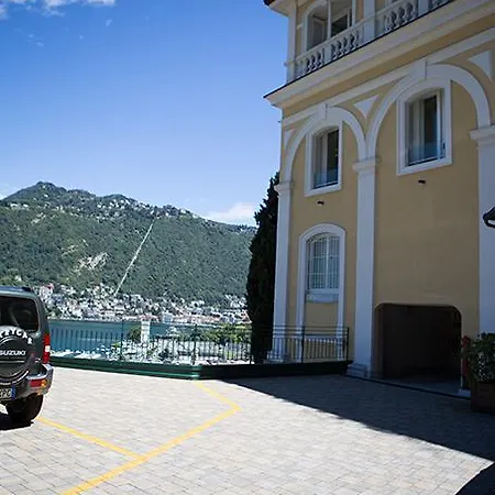 Lake And City View - With Parking Apartment Como