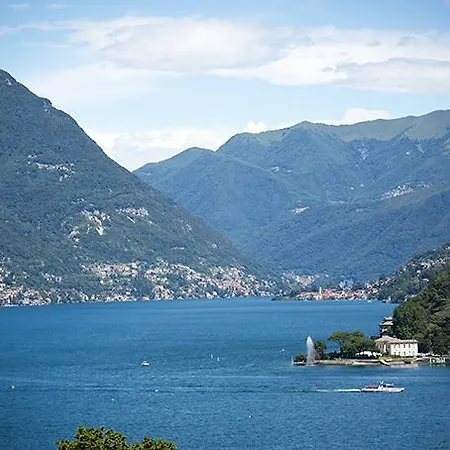 Lake And City View - With Parking Apartment Como