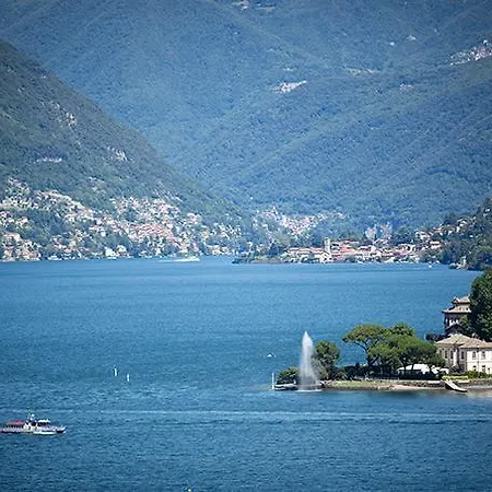 Lake And City View - With Parking Apartment Como