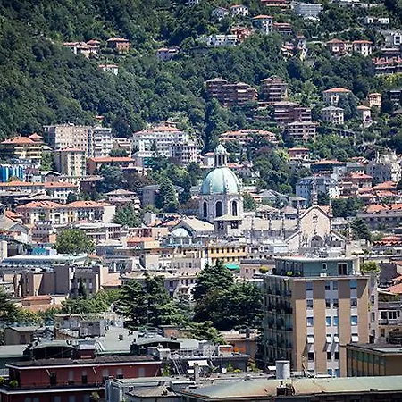 Lake And City View - With Parking Apartment Como