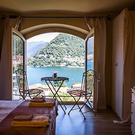 Lake And City View - With Parking Apartment Como